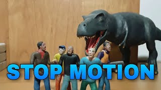 Тираннозавр из Пластилина | STOP MOTION