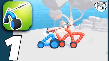 DRAW JOUST Gameplay Walkthrough Part 1 - Levels 1-20 (iOS Android)