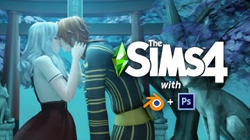 The Sims 4 Blender  - Achelois and Hachiro