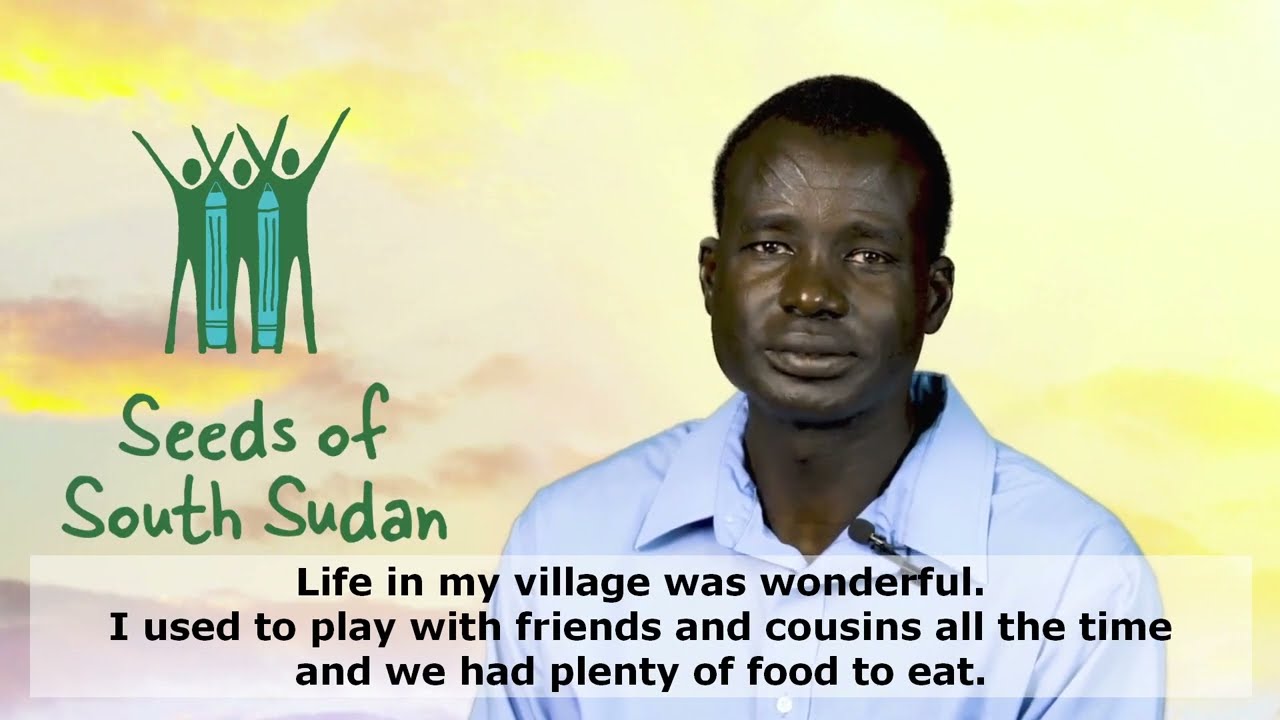 Former Lost Boy of Sudan shares his escape from genocide and how Seeds of South Sudan Helps Children
