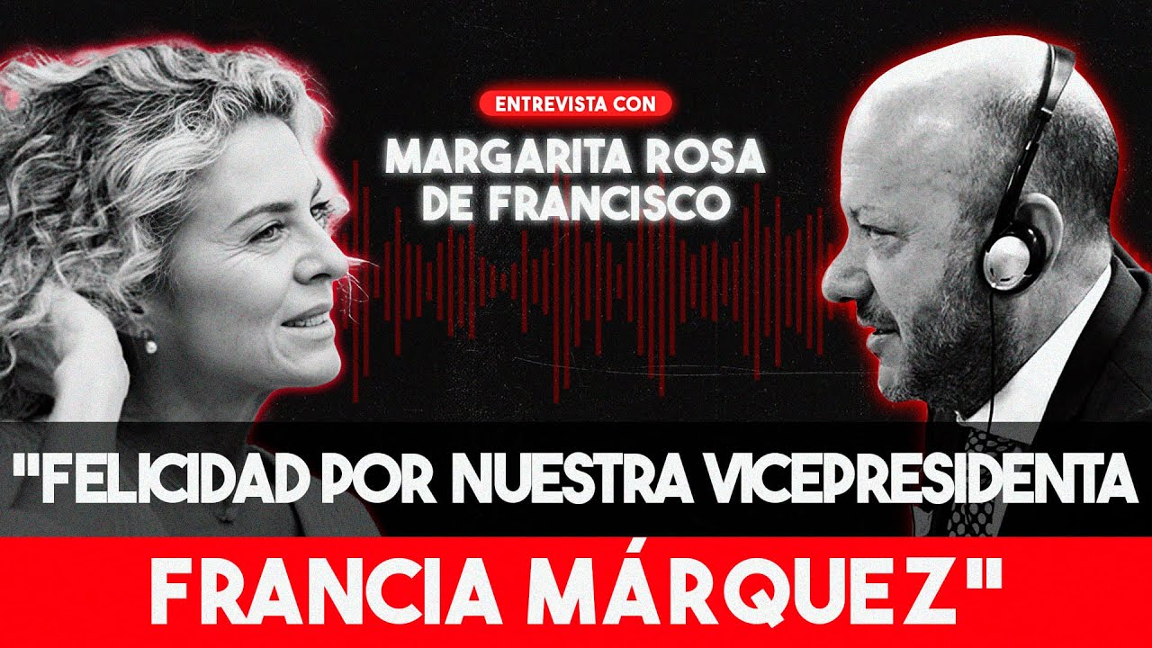 "Que felicidad que nuestra vicepresidenta sea Francia Márquez" Margarita Rosa de Francisco YouTube