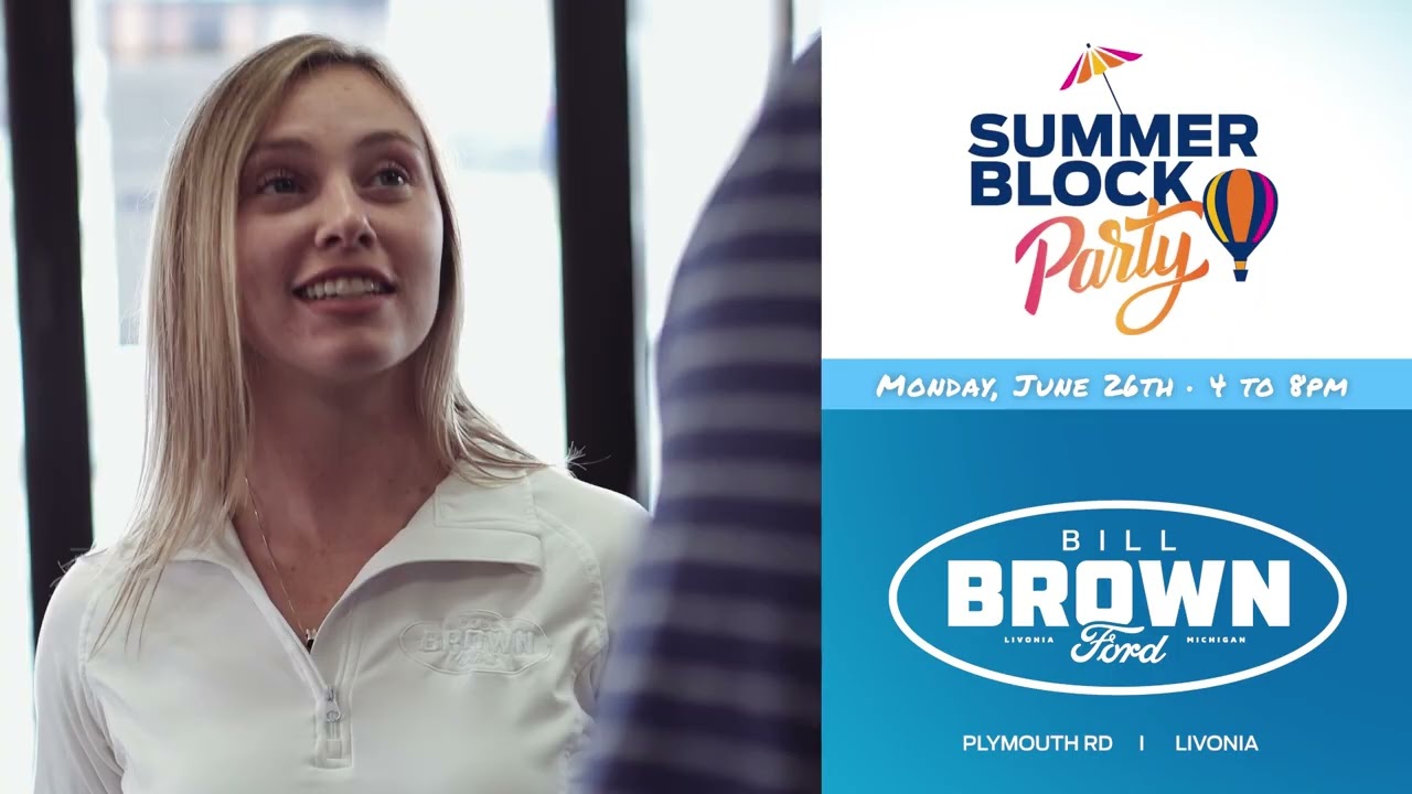 Bill Brown Summer Block Party - Think Ford First