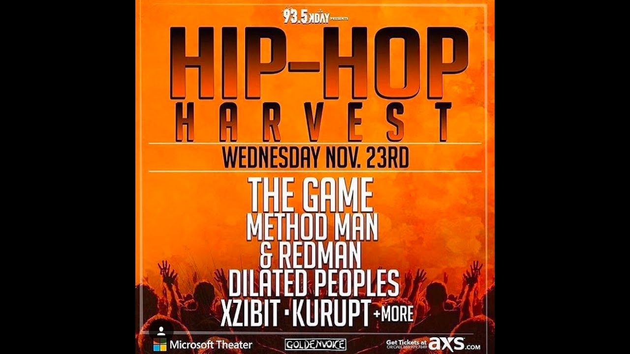 93.5 KDAY Hip Hop Harvest 2016 - YouTube