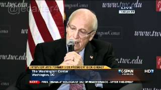Dick Cheney still claims waterboarding is legal, isn't torture