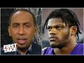 Are the Ravens too reliant on Lamar Jackson? Stephen A. thinks so | First Take