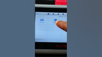 Autel MK808Z-BT quick scan & active test preview #shorts