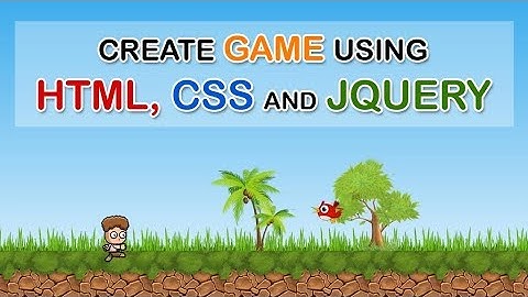 Create 2D Platform Game using HTML, CSS and jQuery - Download Free Project