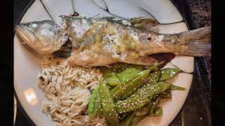 bass dinner  - from pond to table - branzino style by gregpryorhomestead 511 views 1 year ago 10 minutes, 7 seconds