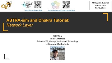 ASTRA-sim and Chakra Tutorial | MICRO 2024 | Part 3-3: Network Layer