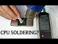 Is it possible to SOLDER a CPU afterwards?