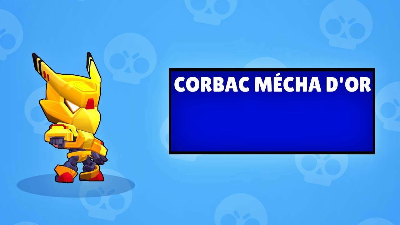 dessin brawl stars corbac mecha