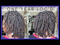 MY ONE YEAR LOC UPDATE ! | Counting my LOCS, THE GROWTH! | Myricia La'Rease