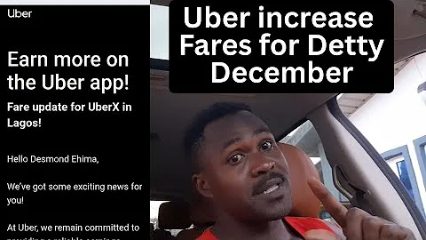 Why you should relocate to Lagos to Drive rideshare this December 