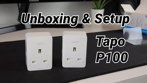 TP Link Tapo P100 Smart Socket Unboxing & Setup