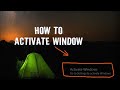 Activate Windows Without Product Key : Windows 10 Activation