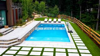 Luxury In-Ground Pool Design & Build in Massachusetts | Gunite, Fiberglass & Vinyl Pools