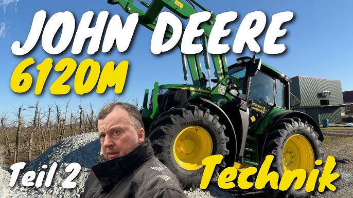 Tracteur John Deere 6120M - modèle réduit • Jardiman