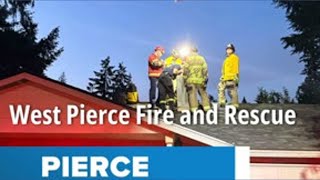 Firefighters rescued a 13 year old stuck in a chimney