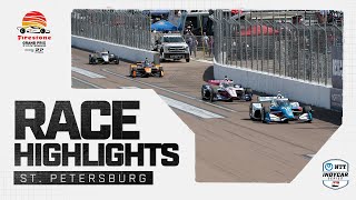 Race Highlights // 2024 Firestone Grand Prix of St. Petersburg | INDYCAR SERIES