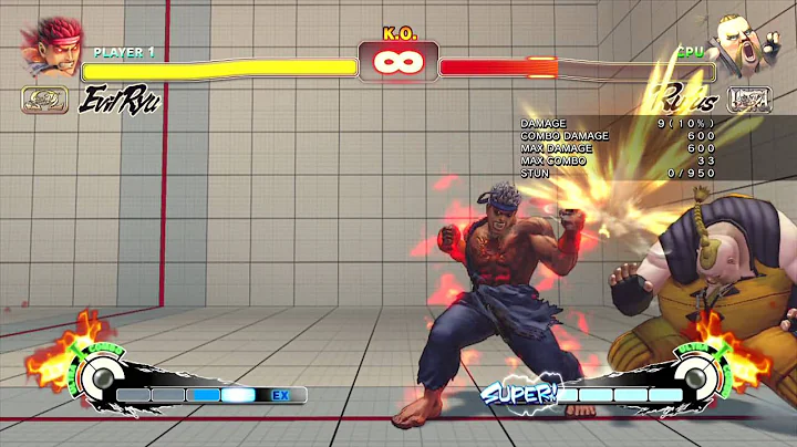 Omega SF4: Evil Ryu 53 hits combo