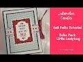 6x8 Mini Album Tutorial Get Ready For Spring With Echo Park Little Ladybug 