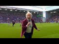 The Hearts’ Song sung by Colin Chisholm before Hearts against Rangers. 4/5/2026.