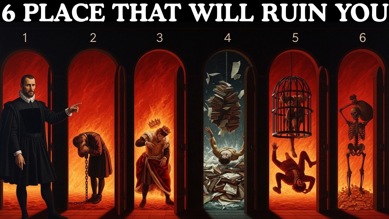 6 Places That Will RUIN You — Machiavelli's Warning