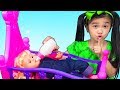 Hana Pretend Play Cooking Baby Food for Sleepy Baby Doll Toy