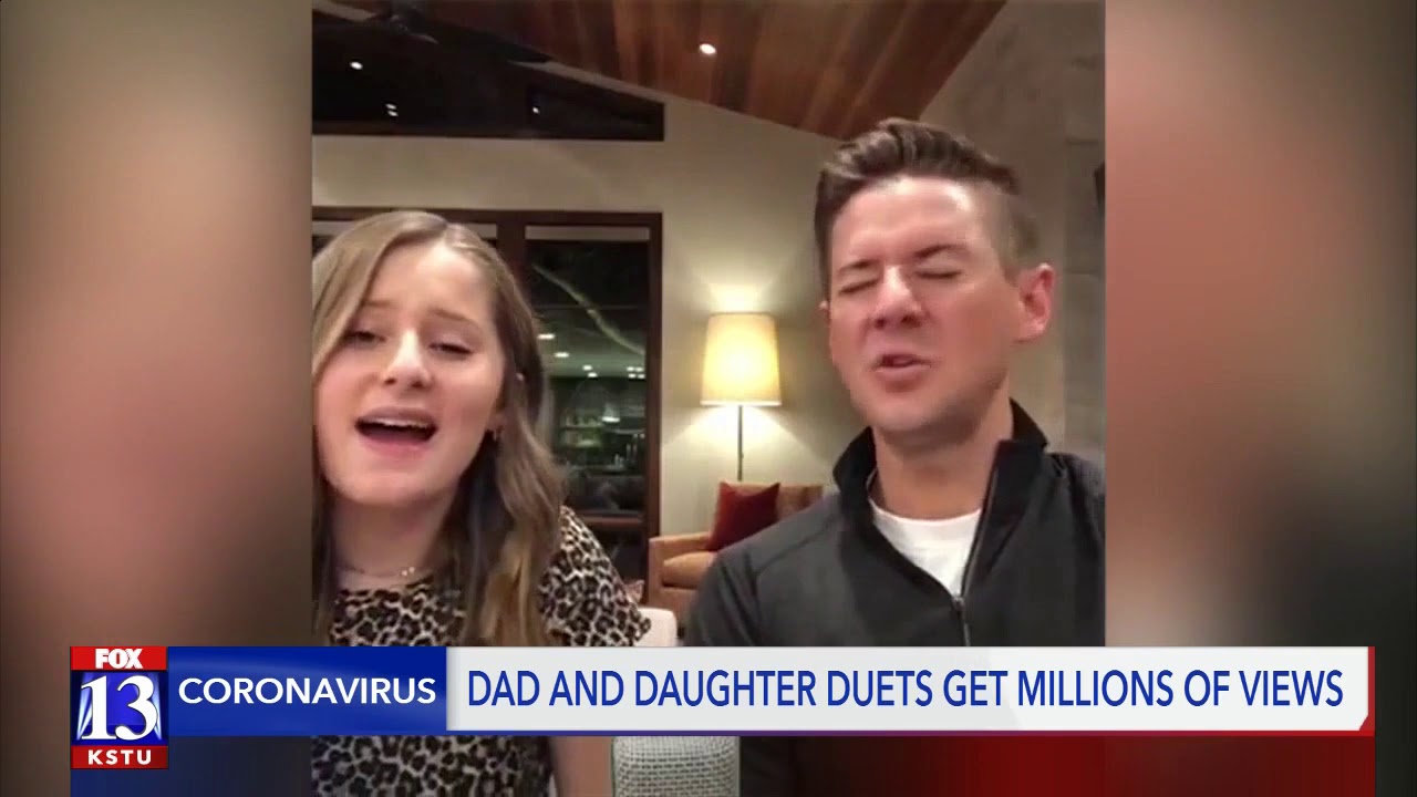 Utah father-daughter duo take internet by storm with uplifting duets