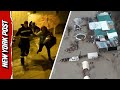 Drone Footage Captures Massive Flooding in Spain Caused by Storm Leonardo