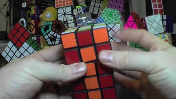Awesome Homemade 3x3x5 Fully Functional Rubik