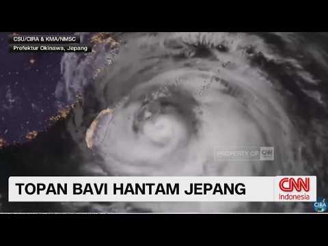 Topan Bavi Terjang Jepang, Taiwan Evakuasi Lebih dari 14 Ribu Warga