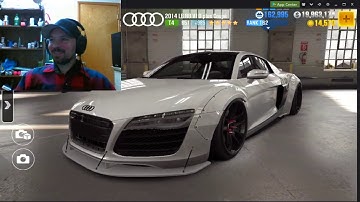 2014 Audi LB R8 V10 plus couple, shift pattern to beat dyno time. CSR2 how to drive playlist