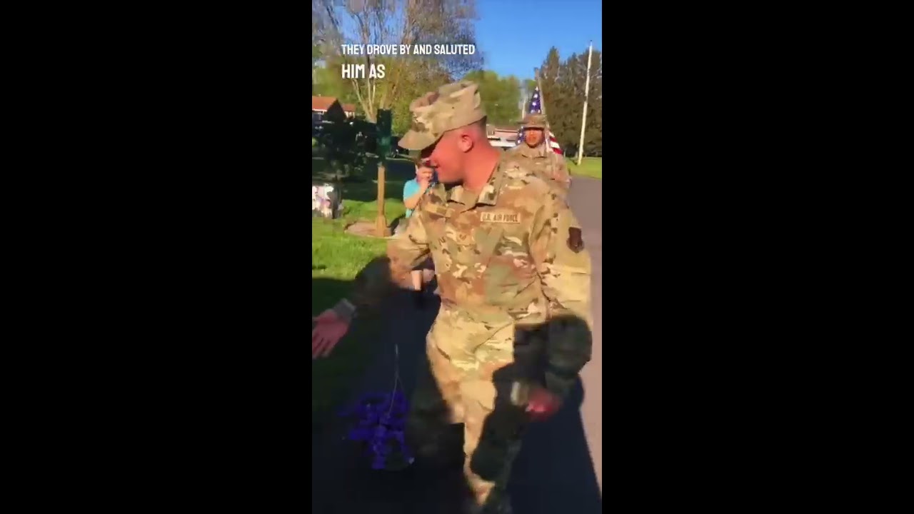 This WW2 Veteran Turned 100 Years Old And His City Showed Him Their Appreciation 