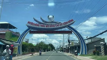 Từ Gò Công về biển Tân Thành, Tiền Giang bằng đường DT862 ngày 6/7/2025