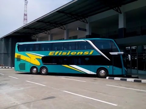 Bus Terbaru Efisiensi Mei 2016 quot;Jetbus Double Decker 2 