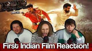 *RRR* has the BEST ACTION SCENES we have ever seen!! [part 2/2] (Movie First Reaction)