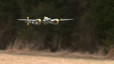 nnP-38 Second Flight - MUCH BETTER!!