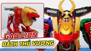 Trở lại với tuổi thơ cùng Gao Lion và hành đạo với Shinken GokaiOh - Gokaiger | Tích Chi Toys