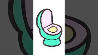 draw a picture of a toilet