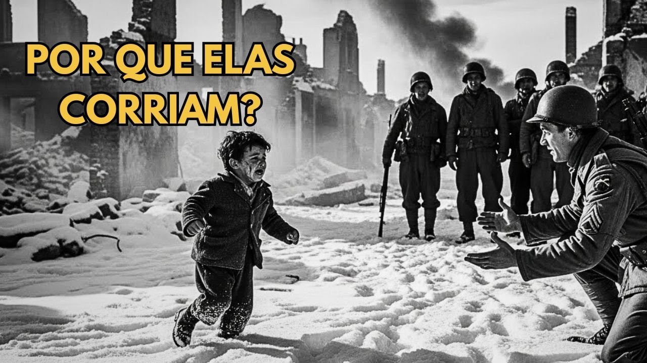 NEM OS SOLDADOS DOS EUA ENTENDIAM POR QUE AS CRIANÇAS CORRIAM PARA OS BRASILEIROS