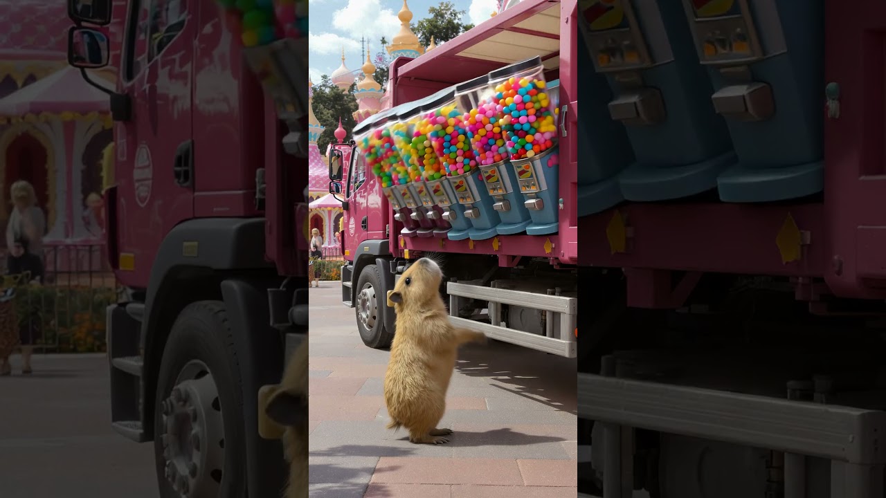 Capybara Triggers the Ultimate Gumball Cascade! (Sweet Chaos)