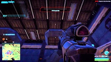 Planetside 2 Beta footage - overlay glitch