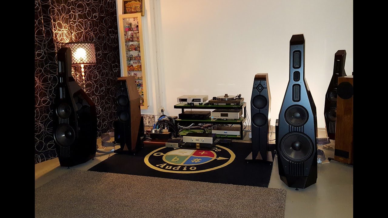 Lawrence Audio DOUBLE BASS speaker, Cary Audio DMS500, Pi Preco PBG04