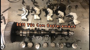 06 BRM TDI: Inspecting and replacing a worn cam