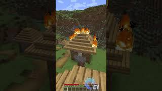 Escaping A Villager In Minecraft…