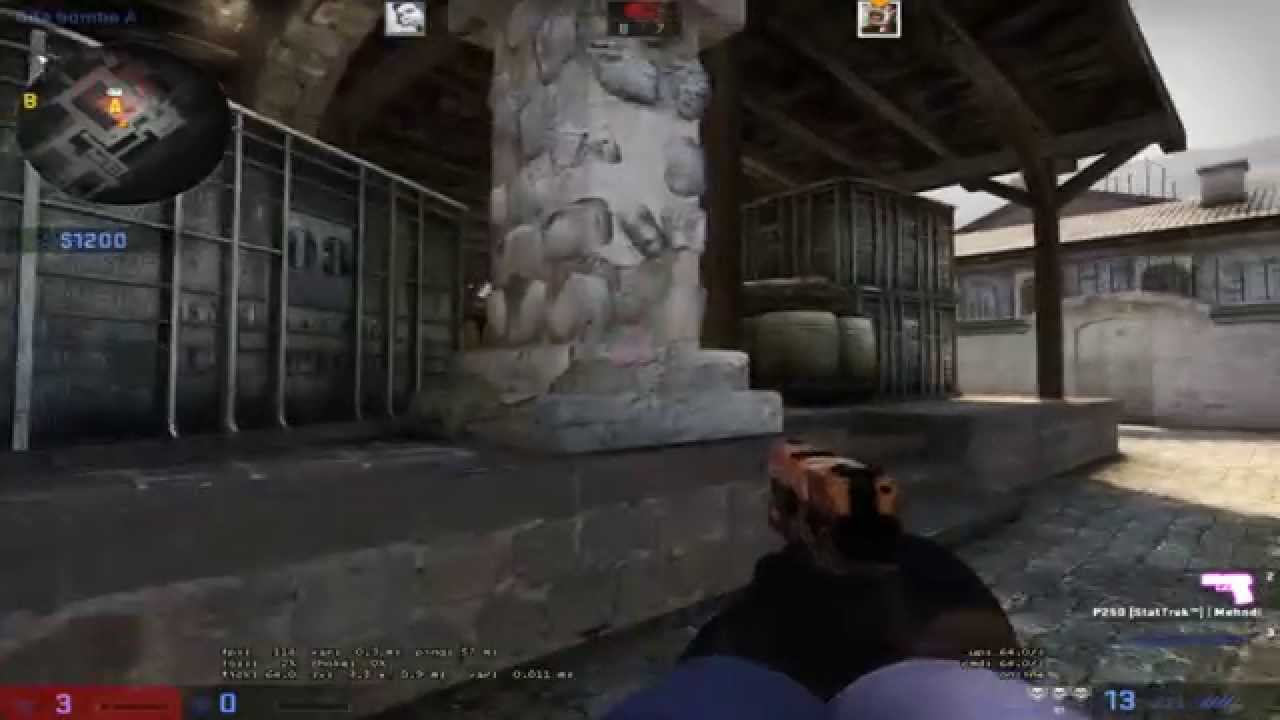 [CS:GO] Inf 1v4 3HP - YouTube