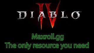 Diablo 4 : The Best Resource for D4 info ! Maxroll.gg