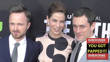 Aaron Paul, Hugh Dancy and Michelle Monaghan at the Premiere Of Hulu