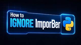 How to ignore import error in python (Step by Step)